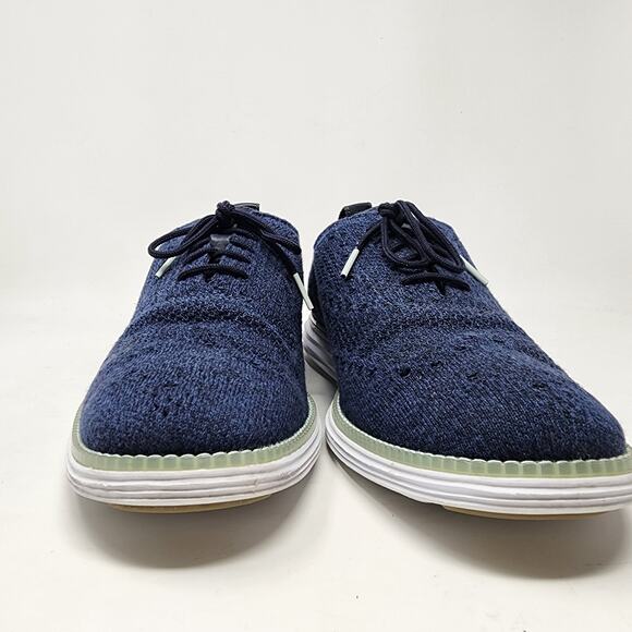 Cole Haan OriginalGrand Stitchlite Oxford Loafers Men 9.5M Blue Wingtip C31071 main image 5
